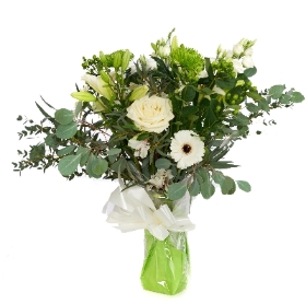 White Vase Arrangement